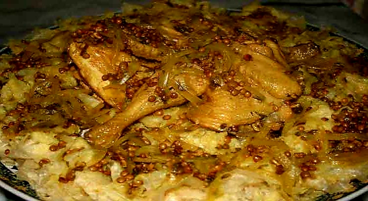 طريقة تحضير الرفيسة المغربية بالدجاج البلدي. مقدمة من  الشيف  فريد بو عياد (المغرب) 