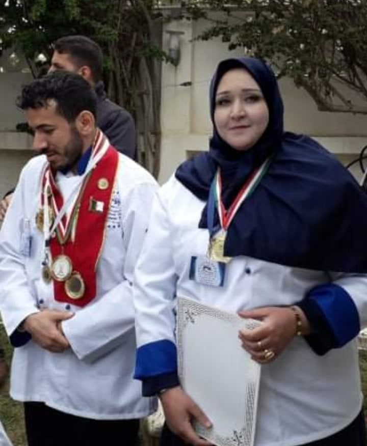 الشيف الجزائرية بن يحي اسمهال فاطمة الزهراء. 