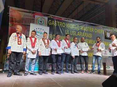 مهرجان دنيزلي الدولي اقيم المهرجان في مدينة دنيزلي التركية  نوفمبر 2019 تقرير الشيف هيثم حميد حسون 