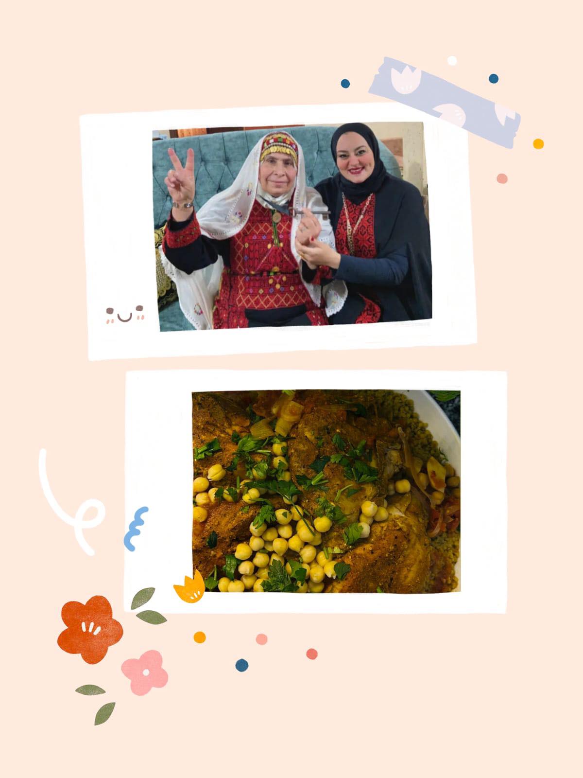 (المفتول الفلسطيني) بقلم: الشيف اماني جبر البداريه👩‍🍳 